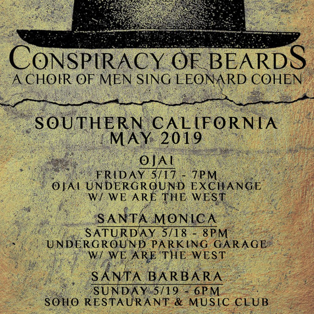 Beards socal tour May 2019