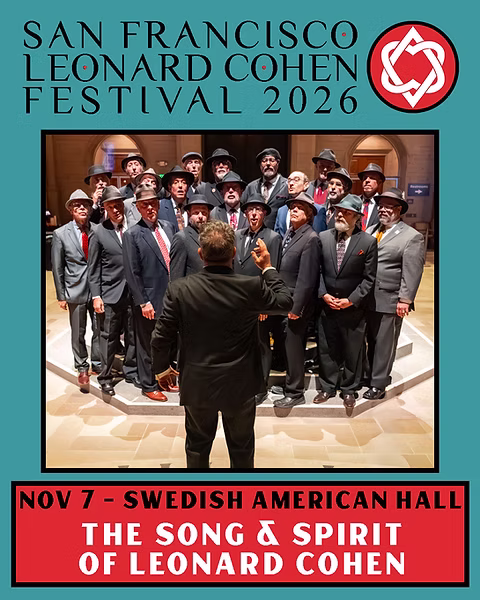 SF Leonard Cohen Festival 2026 - Nov 7